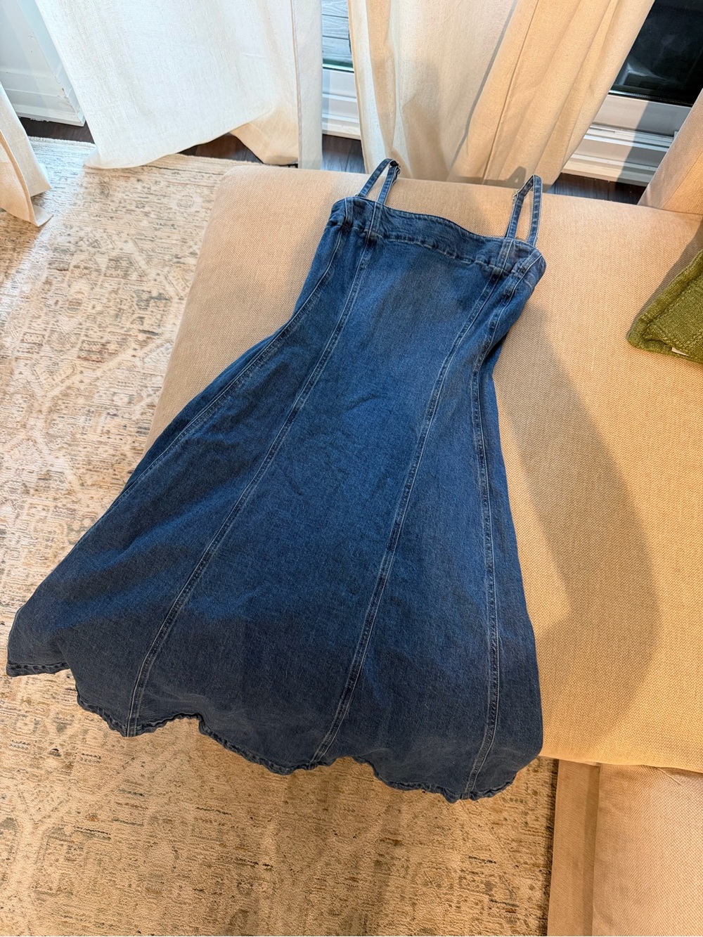 GAP Denim Midi Dress